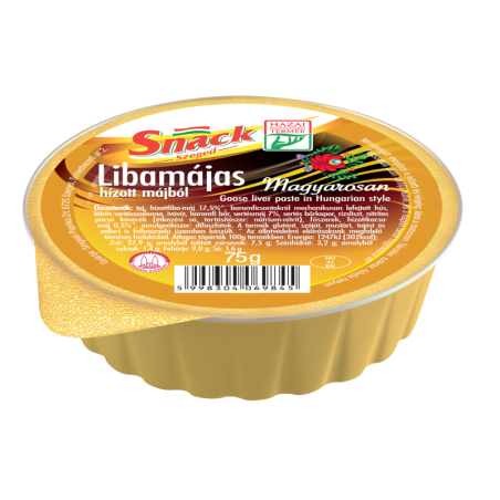 Snack libamájas magyarosan 75g