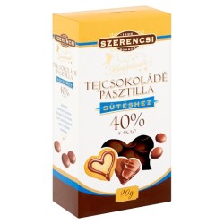 Szerencsi Konyhatündér tejcsokoládé pasztilla 90 g