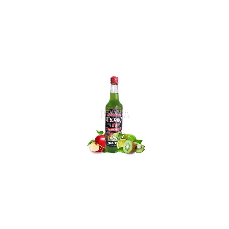 Piroska kiwi-lime ízű gyüm.szörp 0,7l ü.