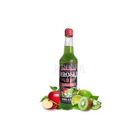 Piroska kiwi-lime ízű gyüm.szörp 0,7l ü.