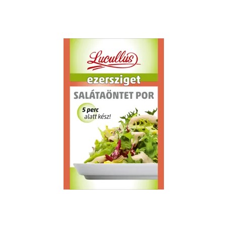 Lucullus  ezersziget salátaöntet por 12 g