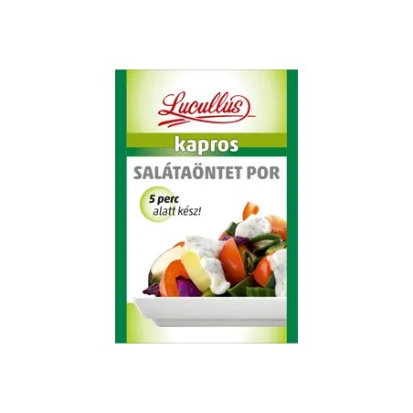 Lucullus salátaöntet por 12 g kapros