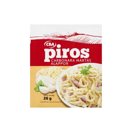 CBA Piros carbonara mártás alappor 26g