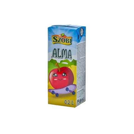 Szobi 12% alma gyümölcsital tetra 0,2l