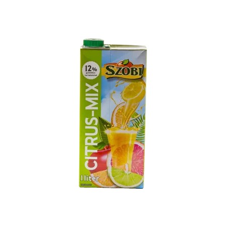 Szobi 12% citrus-mix gyümölcsital tet.1l