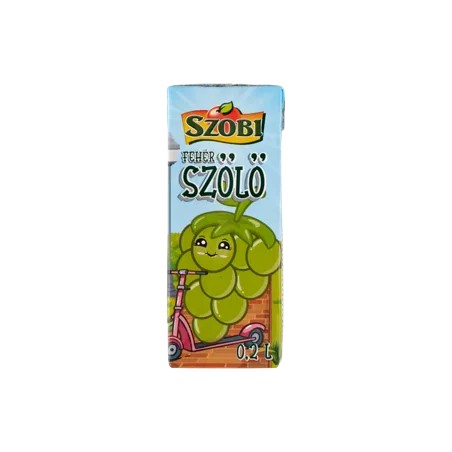 Szobi 12% f.szőlő gyümölcsital tet.0,2l