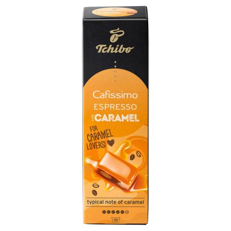 Tchibo Cafissimo Espresso Caramel kávékapszula karamell ízesítéssel 10 db