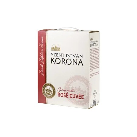 Szent István Korona Rosé 3 literes bag in box 3l BIB