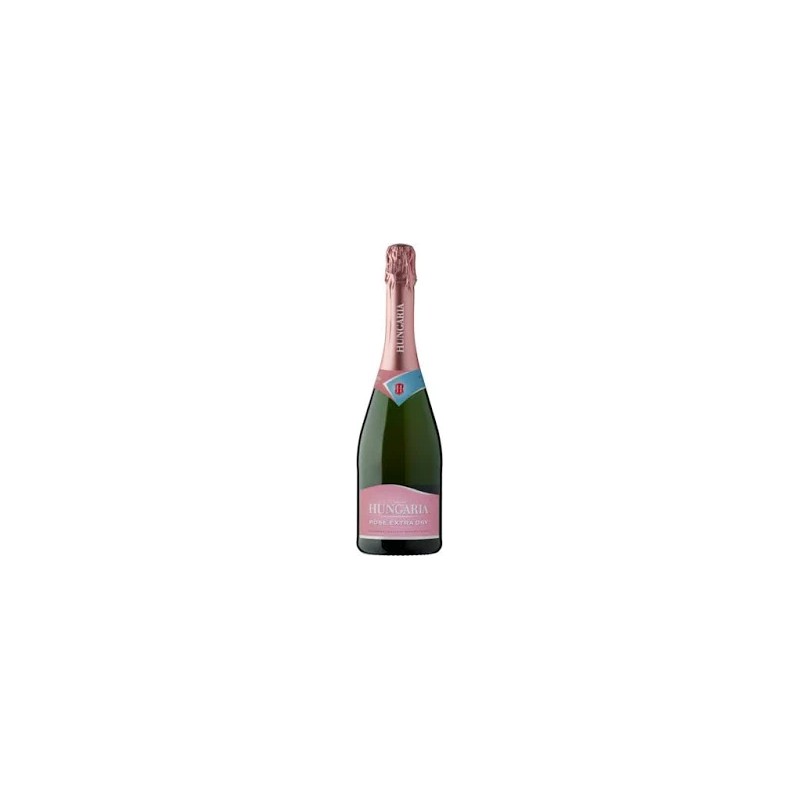 HUNGARIA EXTRA DRY ROSE minőségi pezsgő 12,5% 0,75 l