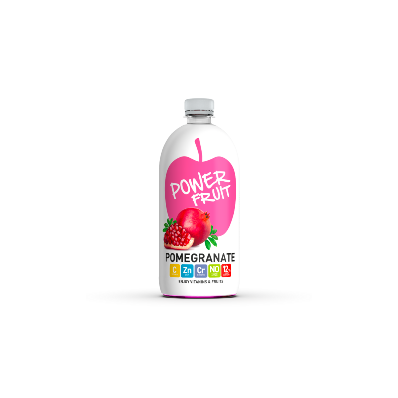 Power Fruit Gránátalma C-vitaminnal, krómmal és cinkkel 0,75 L