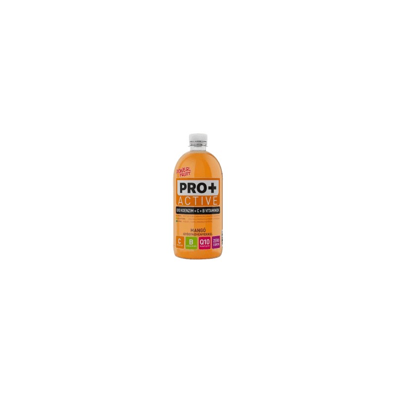 PRO+ Active Q10, C- és B-vitamin - Mangó 0,75 L