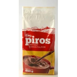 CBA Piros instant cukrozott kakaóitalpor vitaminokkal és kalciummal 800 g
