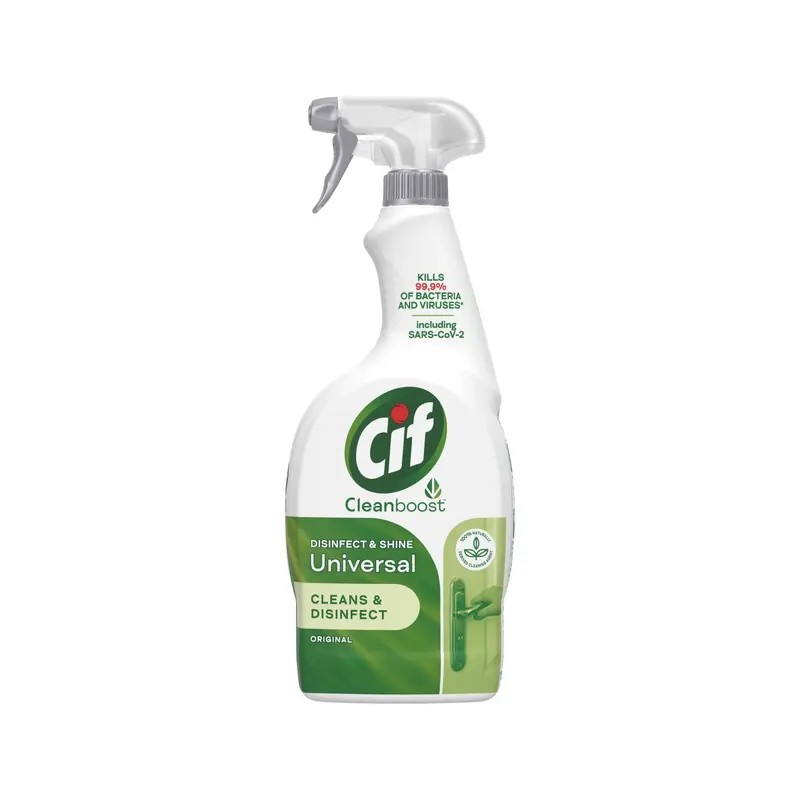 Cif Power & Shine Antibakteriális Tisztító Spray - 750 ml