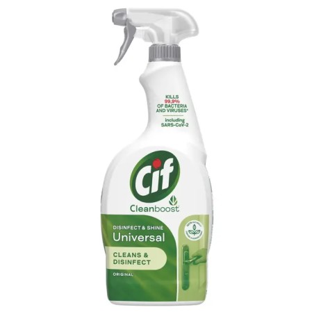 Cif Power & Shine Antibakteriális Tisztító Spray - 750 ml