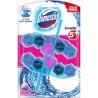 DOMESTOS Power5+ Pink Magnolia Active Blue Water WC frissítő blokk
