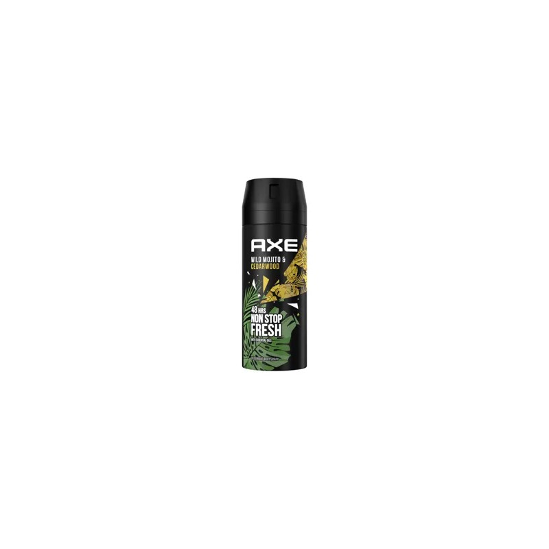 Axe deo wild green mojito&cedar wood férfi - 150 ml