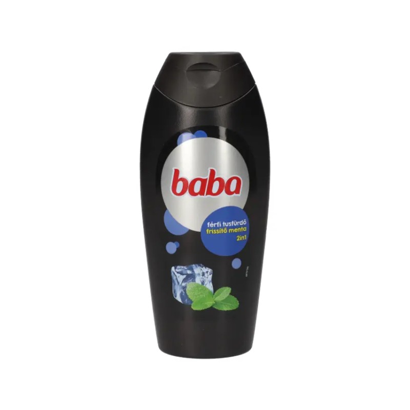 Baba tusfürdő mentakivonattal, férfiaknak - 400 ml