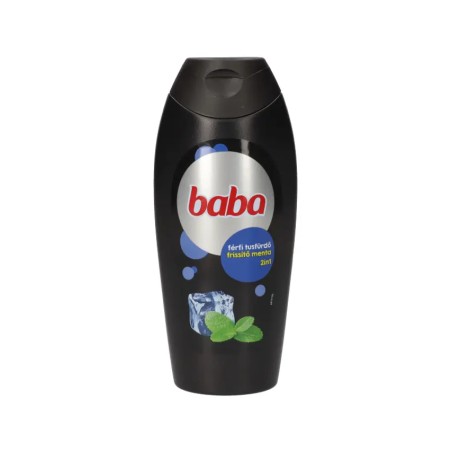 Baba tusfürdő mentakivonattal, férfiaknak - 400 ml