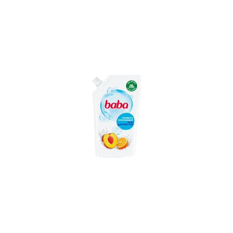 Baba Tej és Gyümölcsillat folyékony krémszappan utántöltő - 500 ml