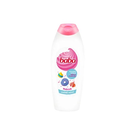 Baba Habcsók tusfürdő, málna és rózsafa illattal - 750 ml