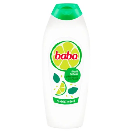 Baba Zöldcitrom és Menta frissitő tusfürdő - 750 ml