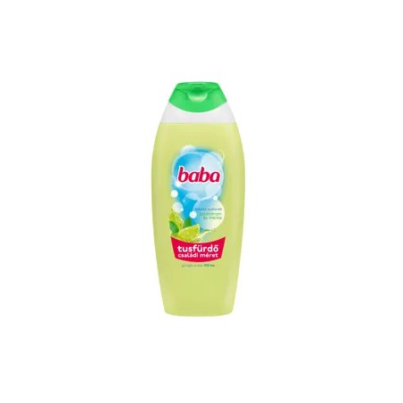 Baba Zöldcitrom és Menta frissitő tusfürdő - 750 ml