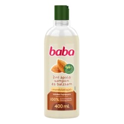 Baba Minden Hajtípusra 2 In 1 sampon és balzsam - 400 ml