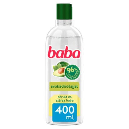 Baba sampon sérült és száraz hajra avokádóolajjal 400 ml