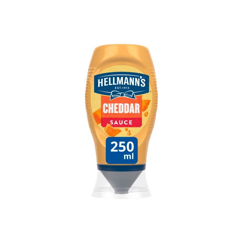 Hellmann's cheddar, sajtos szósz flakon 250ml