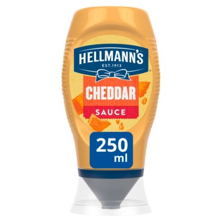 Hellmann's cheddar, sajtos szósz flakon 250ml