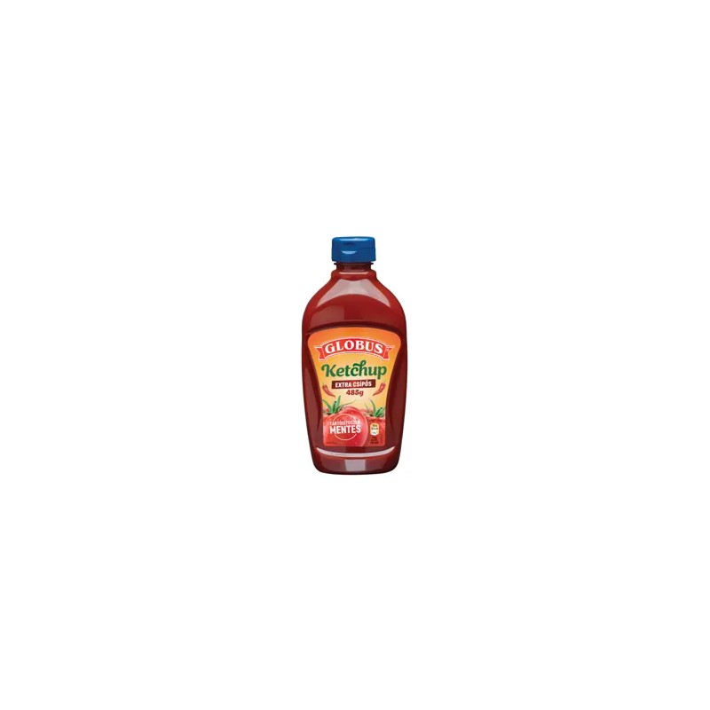 Globus ketchup extra csípős flakonos 485g