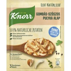 Knorr gombás-szószos pulyka...