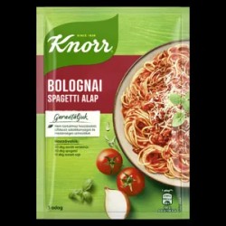 Knorr bolognai spagetti...