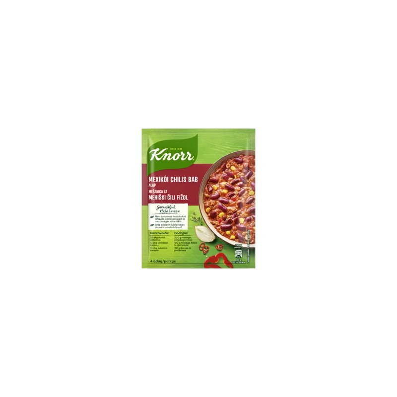 Knorr mexikói chilis bab alap 50 g