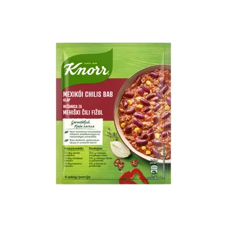 Knorr mexikói chilis bab alap 50 g