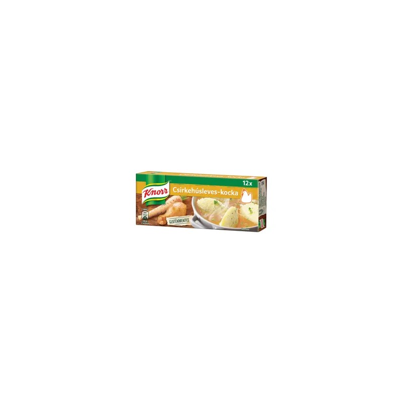 Knorr csirkehúsleves-kocka 12 db 120 g