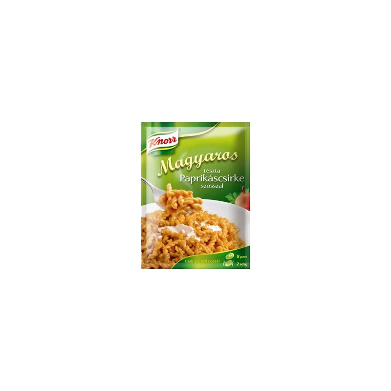 Knorr Magyaros tészta paprikáscsirke szószban 168 g