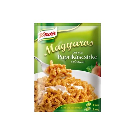 Knorr Magyaros tészta paprikáscsirke szószban 168 g