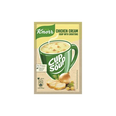 Knorr Cup a Soup csirkekrémleves zsemlekockával 16 g