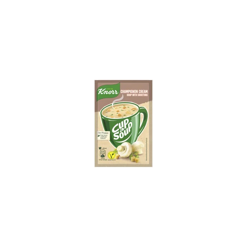 Knorr Cup a Soup vargányakrémleves zsemlekockával 15 g