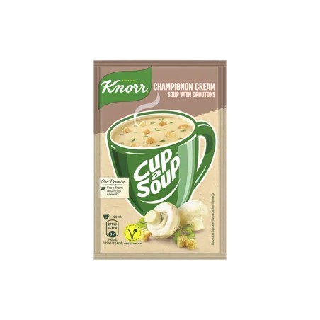 Knorr Cup a Soup vargányakrémleves zsemlekockával 15 g