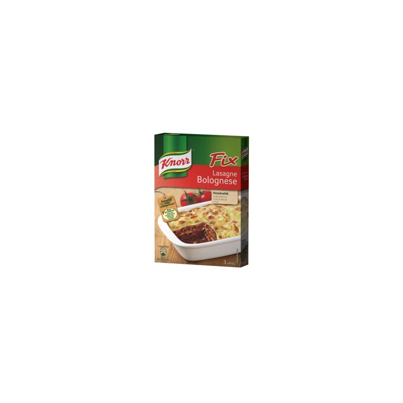 Knorr lasagne tészta bolognai mártással 205 g