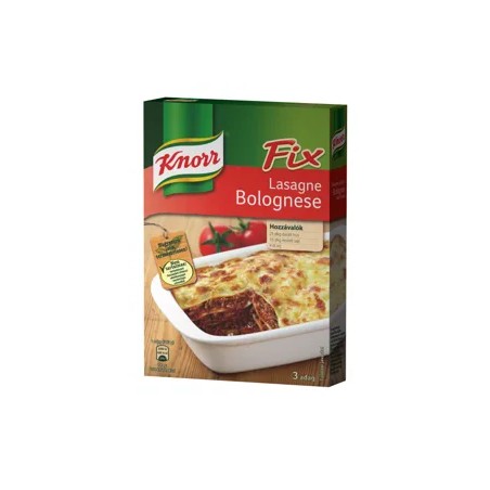 Knorr lasagne tészta bolognai mártással 205 g