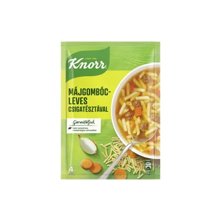 Knorr májgombócleves csigatésztával 58 g