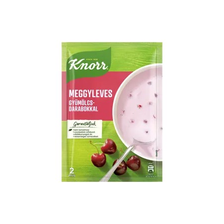 Knorr meggyleves gyümölcsdarabokkal 56 g