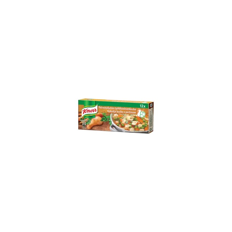 Knorr petrezselymes tyúkhúsleveskocka 12 x 10 g (120 g)