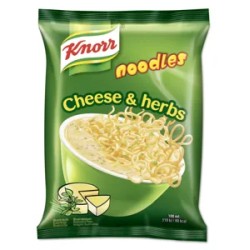Knorr sajtos instant tészta...