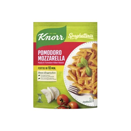 Knorr Spaghetteria tészta paradicsomos-mozzarellás szósszal 163 g