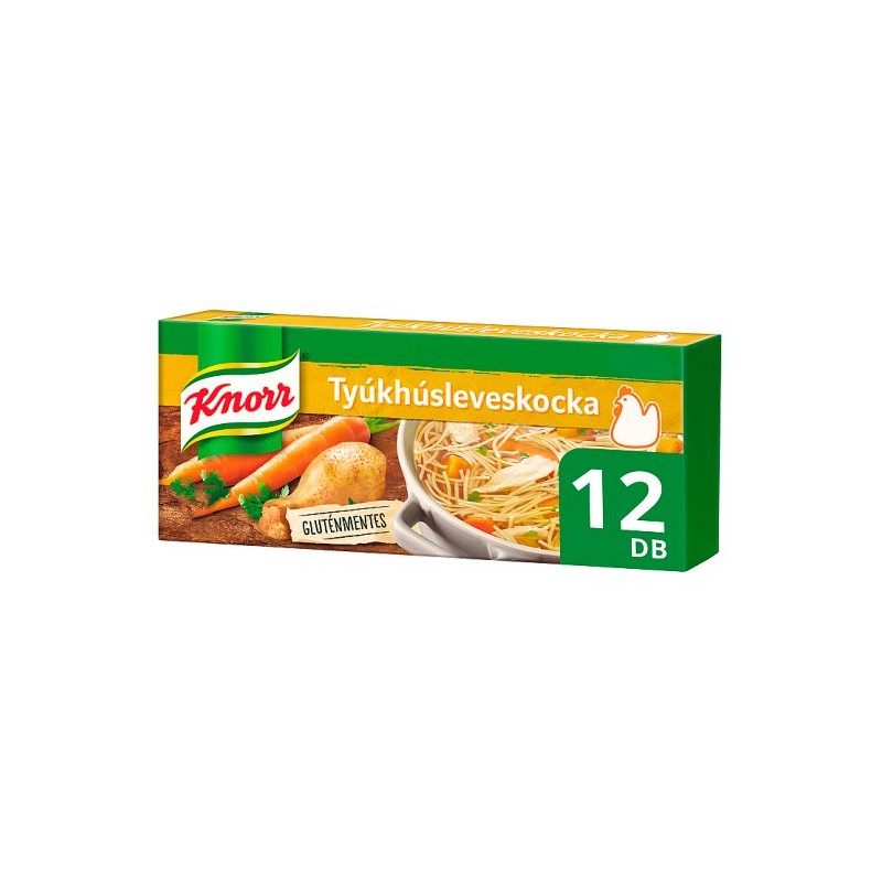 Knorr tyúkhúsleveskocka 12 x 10 g (120 g)