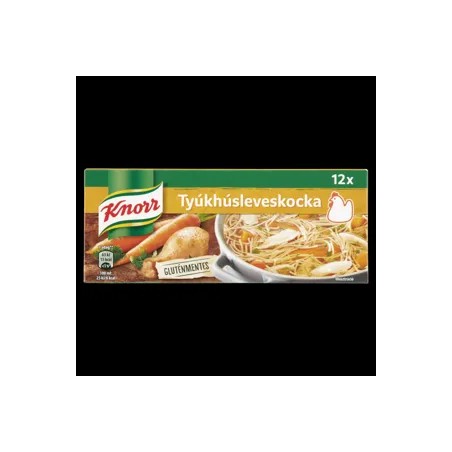 Knorr tyúkhúsleveskocka 12 x 10 g (120 g)